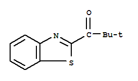 1-Propanone,1-(2-benzothiazolyl)-2,2-dimethyl-(8ci,9ci)Structure,33429-15-1Structure 1-Propanone,1-(2-benzothiazolyl)-2,2-dimethyl-(8ci,9ci) Structure,33429-15-1Structure
