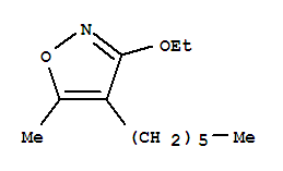Isoxazole,3-ethoxy-4-hexyl-5-methyl-(9ci)Structure,334887-34-2Structure Isoxazole,3-ethoxy-4-hexyl-5-methyl-(9ci) Structure,334887-34-2Structure