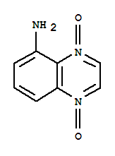 Quinoxaline,5-amino-,1,4-dioxide (8ci)Structure,33544-28-4Structure Quinoxaline,5-amino-,1,4-dioxide (8ci) Structure,33544-28-4Structure