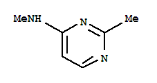 (9ci)-n,2-二甲基-4-嘧啶胺結構式_33643-90-2結構式