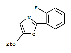 Oxazole,5-ethoxy-2-(2-fluorophenyl)-(9ci)Structure,338400-08-1Structure Oxazole,5-ethoxy-2-(2-fluorophenyl)-(9ci) Structure,338400-08-1Structure