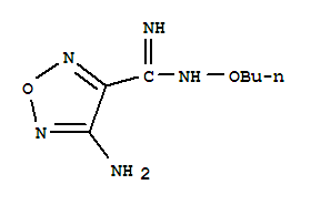 1,2,5-Oxadiazole-3-carboximidamide,4-amino-n-butoxy-(9ci)Structure,339061-36-8Structure 1,2,5-Oxadiazole-3-carboximidamide,4-amino-n-butoxy-(9ci) Structure,339061-36-8Structure