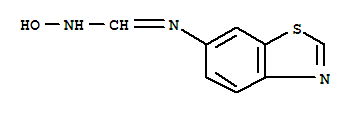 Methanimidamide,n-6-benzothiazolyl-n-hydroxy-(9ci)Structure,339071-25-9Structure Methanimidamide,n-6-benzothiazolyl-n-hydroxy-(9ci) Structure,339071-25-9Structure