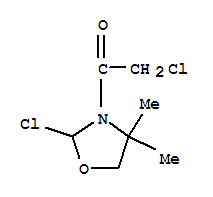 (9Ci)-2-氯-3-(氯乙?；?-4,4-二甲基-噁唑啉結(jié)構(gòu)式_339366-58-4結(jié)構(gòu)式