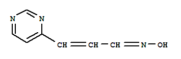 (9Ci)-3-(4-嘧啶)-2-丙烯醛肟結構式_339546-58-6結構式