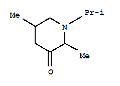 3-Piperidinone,2,5-dimethyl-1-(1-methylethyl)-(9ci)Structure,339590-60-2Structure 3-Piperidinone,2,5-dimethyl-1-(1-methylethyl)-(9ci) Structure,339590-60-2Structure