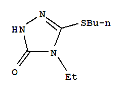 3H-1,2,4-triazol-3-one,5-(butylthio)-4-ethyl-2,4-dihydro-(9ci)Structure,340829-40-5Structure 3H-1,2,4-triazol-3-one,5-(butylthio)-4-ethyl-2,4-dihydro-(9ci) Structure,340829-40-5Structure