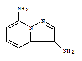 (9ci)-吡唑并[1,5-a]吡啶-3,7-二胺結(jié)構(gòu)式_340961-89-9結(jié)構(gòu)式