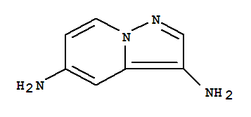 (9ci)-吡唑并[1,5-a]吡啶-3,5-二胺結(jié)構(gòu)式_340961-91-3結(jié)構(gòu)式