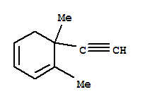 1,3-Cyclohexadiene,6-ethynyl-1,6-dimethyl-(9ci)Structure,341008-45-5Structure 1,3-Cyclohexadiene,6-ethynyl-1,6-dimethyl-(9ci) Structure,341008-45-5Structure
