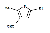 3-Thiophenecarboxaldehyde,5-ethyl-2-methyl-(9ci)Structure,341008-55-7Structure 3-Thiophenecarboxaldehyde,5-ethyl-2-methyl-(9ci) Structure,341008-55-7Structure