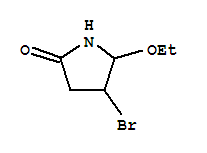 2-Pyrrolidinone,4-bromo-5-ethoxy-(9ci)Structure,341008-61-5Structure 2-Pyrrolidinone,4-bromo-5-ethoxy-(9ci) Structure,341008-61-5Structure
