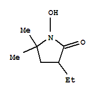 2-Pyrrolidinone,3-ethyl-1-hydroxy-5,5-dimethyl-(9ci)Structure,341008-91-1Structure 2-Pyrrolidinone,3-ethyl-1-hydroxy-5,5-dimethyl-(9ci) Structure,341008-91-1Structure