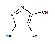 3H-pyrazole-5-carbonitrile,4-acetyl-3-methyl-(9ci)Structure,341009-16-3Structure 3H-pyrazole-5-carbonitrile,4-acetyl-3-methyl-(9ci) Structure,341009-16-3Structure