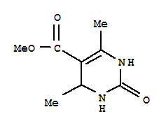 5-Pyrimidinecarboxylicacid,1,2,3,4-tetrahydro-4,6-dimethyl-2-oxo-,methylester(9ci)Structure,341011-20-9Structure 5-Pyrimidinecarboxylicacid,1,2,3,4-tetrahydro-4,6-dimethyl-2-oxo-,methylester(9ci) Structure,341011-20-9Structure