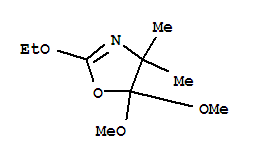 Oxazole,2-ethoxy-4,5-dihydro-5,5-dimethoxy-4,4-dimethyl-(9ci)Structure,341029-29-6Structure Oxazole,2-ethoxy-4,5-dihydro-5,5-dimethoxy-4,4-dimethyl-(9ci) Structure,341029-29-6Structure
