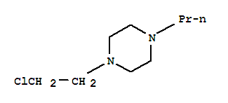 Piperazine,1-(2-chloroethyl)-4-propyl-(9ci)Structure,342403-10-5Structure Piperazine,1-(2-chloroethyl)-4-propyl-(9ci) Structure,342403-10-5Structure