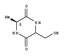 2,5-Piperazinedione,3-(hydroxymethyl)-6-methyl-,(6s)-(9ci)Structure,342416-68-6Structure 2,5-Piperazinedione,3-(hydroxymethyl)-6-methyl-,(6s)-(9ci) Structure,342416-68-6Structure