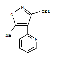 Pyridine,2-(3-ethoxy-5-methyl-4-isoxazolyl)-(9ci)Structure,342424-90-2Structure Pyridine,2-(3-ethoxy-5-methyl-4-isoxazolyl)-(9ci) Structure,342424-90-2Structure