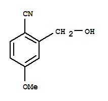 Benzonitrile,2-(hydroxymethyl)-4-methoxy-(9ci)Structure,342816-20-0Structure Benzonitrile,2-(hydroxymethyl)-4-methoxy-(9ci) Structure,342816-20-0Structure