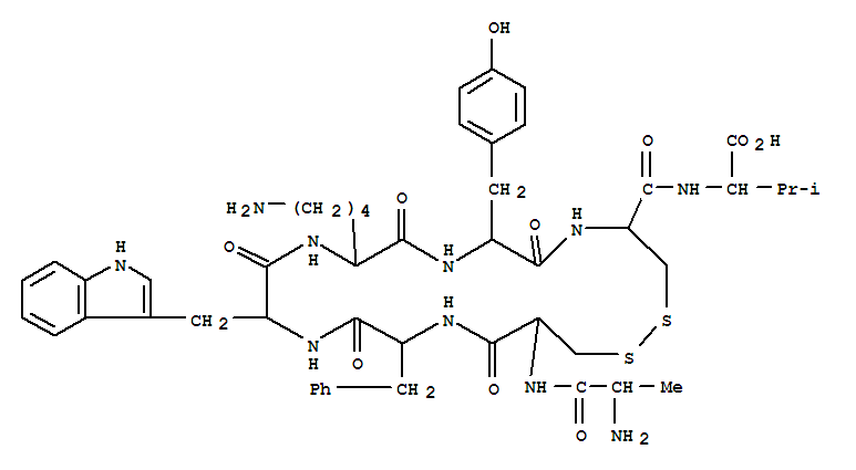Urotensin ii-related peptide (human, mouse, rat)Structure,342878-90-4Structure Urotensin ii-related peptide (human, mouse, rat) Structure,342878-90-4Structure