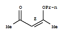 3-Penten-2-one,4-propoxy-,(3z)-(9ci)Structure,342909-78-8Structure 3-Penten-2-one,4-propoxy-,(3z)-(9ci) Structure,342909-78-8Structure