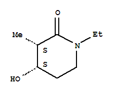 2-Piperidinone,1-ethyl-4-hydroxy-3-methyl-,(3r,4r)-rel-(9ci)Structure,343138-40-9Structure 2-Piperidinone,1-ethyl-4-hydroxy-3-methyl-,(3r,4r)-rel-(9ci) Structure,343138-40-9Structure