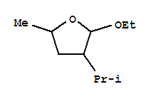 Furan,2-ethoxytetrahydro-5-methyl-3-(1-methylethyl)-(9ci)Structure,343254-02-4Structure Furan,2-ethoxytetrahydro-5-methyl-3-(1-methylethyl)-(9ci) Structure,343254-02-4Structure