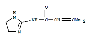 2-Butenamide,n-(4,5-dihydro-1h-imidazol-2-yl)-3-methyl-Structure,343588-19-2Structure 2-Butenamide,n-(4,5-dihydro-1h-imidazol-2-yl)-3-methyl- Structure,343588-19-2Structure