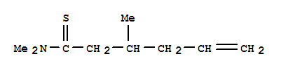 5-Hexenethioamide,n,n,3-trimethyl-Structure,343863-71-8Structure 5-Hexenethioamide,n,n,3-trimethyl- Structure,343863-71-8Structure