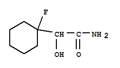 Cyclohexaneacetamide,1-fluoro--alpha--hydroxy-Structure,343867-91-4Structure Cyclohexaneacetamide,1-fluoro--alpha--hydroxy- Structure,343867-91-4Structure