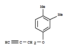 Benzene,1,2-dimethyl-4-(2-propynyloxy)-(9ci)Structure,343924-23-2Structure Benzene,1,2-dimethyl-4-(2-propynyloxy)-(9ci) Structure,343924-23-2Structure