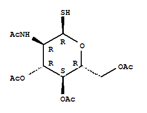 2-Acetamido-2-deoxy-3,4,6-tri-o-acetyl-1-thio-d-glucopyranoseStructure,343925-61-1Structure 2-Acetamido-2-deoxy-3,4,6-tri-o-acetyl-1-thio-d-glucopyranose Structure,343925-61-1Structure