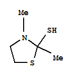 2-Thiazolidinethiol ,2,3-dimethyl-(9ci)Structure,343926-72-7Structure 2-Thiazolidinethiol ,2,3-dimethyl-(9ci) Structure,343926-72-7Structure
