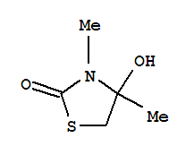 2-Thiazolidinone,4-hydroxy-3,4-dimethyl-(9ci)Structure,343927-70-8Structure 2-Thiazolidinone,4-hydroxy-3,4-dimethyl-(9ci) Structure,343927-70-8Structure