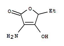 2(5H)-furanone,3-amino-5-ethyl-4-hydroxy-Structure,343928-45-0Structure 2(5H)-furanone,3-amino-5-ethyl-4-hydroxy- Structure,343928-45-0Structure