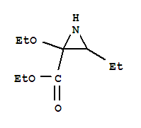 (9Ci)-2-乙氧基-3-乙基-2-氮丙啶羧酸乙酯結(jié)構(gòu)式_344298-48-2結(jié)構(gòu)式