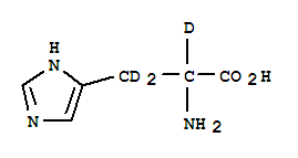Dl-histidine-a,b,b-d3Structure,344299-50-9Structure Dl-histidine-a,b,b-d3 Structure,344299-50-9Structure