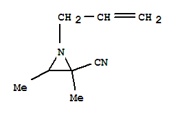 (9Ci)-2,3-二甲基-1-(2-丙烯基)-2-氮丙啶甲腈結(jié)構(gòu)式_344353-58-8結(jié)構(gòu)式