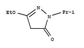 (9Ci)-5-乙氧基-2,4-二氫-2-(1-甲基乙基)-3H-吡唑-3-酮結構式_344361-24-6結構式