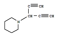 (9CI)-1-(1-乙炔-2-丙炔)-哌啶結(jié)構(gòu)式_344395-89-7結(jié)構(gòu)式