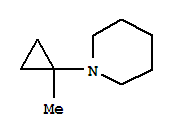 (9CI)-1-(1-甲基環(huán)丙基)-哌啶結(jié)構(gòu)式_344396-11-8結(jié)構(gòu)式