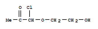 2-Propanone,1-chloro-1-(2-hydroxyethoxy)-Structure,34579-25-4Structure 2-Propanone,1-chloro-1-(2-hydroxyethoxy)- Structure,34579-25-4Structure
