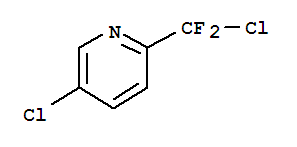 Pyridine, 5-chloro-2-(chlorodifluoromethyl)-(9ci)Structure,349-93-9Structure Pyridine, 5-chloro-2-(chlorodifluoromethyl)-(9ci) Structure,349-93-9Structure
