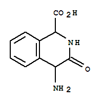 1-Isoquinolinecarboxylicacid,4-amino-1,2,3,4-tetrahydro-3-oxo-(9ci)Structure,349101-81-1Structure 1-Isoquinolinecarboxylicacid,4-amino-1,2,3,4-tetrahydro-3-oxo-(9ci) Structure,349101-81-1Structure