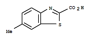 6-甲基-苯并噻唑-2-羧酸結(jié)構(gòu)式_3507-18-4結(jié)構(gòu)式