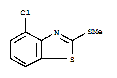 Benzothiazole, 4-chloro-2-(methylthio)-(7ci,8ci,9ci)Structure,3507-40-2Structure Benzothiazole, 4-chloro-2-(methylthio)-(7ci,8ci,9ci) Structure,3507-40-2Structure