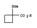 Cyclobutanecarboxylic acid, 1-(methylthio)-(9ci)Structure,35120-20-8Structure Cyclobutanecarboxylic acid, 1-(methylthio)-(9ci) Structure,35120-20-8Structure