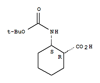 (1R,2s)-boc-2-aminocyclohexane carboxylic acidStructure,352356-38-8Structure (1R,2s)-boc-2-aminocyclohexane carboxylic acid Structure,352356-38-8Structure