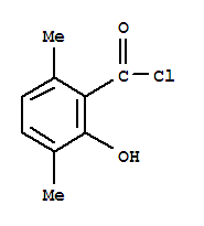 Benzoyl chloride, 2-hydroxy-3,6-dimethyl-(9ci)Structure,35716-43-9Structure Benzoyl chloride, 2-hydroxy-3,6-dimethyl-(9ci) Structure,35716-43-9Structure